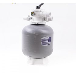 Sandfilter Glasfiber Topmonteret 6-vejs ventil Gr Flere Strrelser