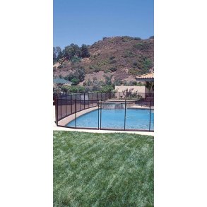 Gre - Sikkerhedsnet Hegn til pool 3,0 x 1,33 m