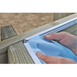 Gre - Træpool Rektangulær - 4 Størrelser