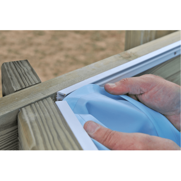 Gre - Træpool Rektangulær - 4 Størrelser