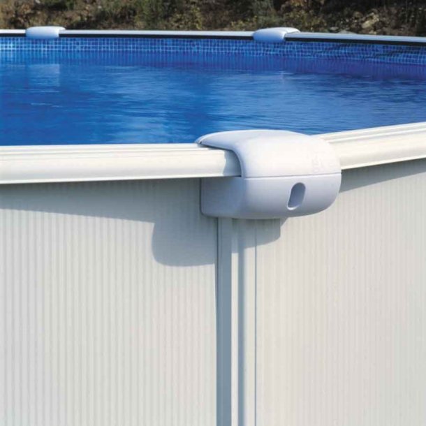 Gre - Oval Stlvgs Pool 7,3 x 3,75 m Hjde 1,32 m Uden ben