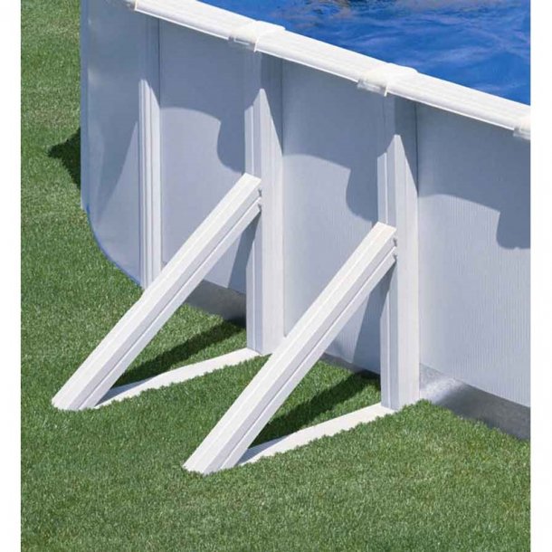 Stlvgs Pool Oval Hjde 1,2 m u. Pumpe- 3 strrelser