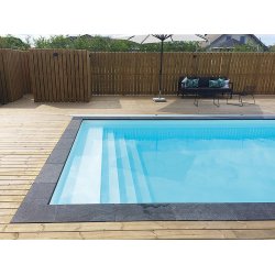 Magnelis Gavl Trapper til nedgravet Pool - Flere strrelser