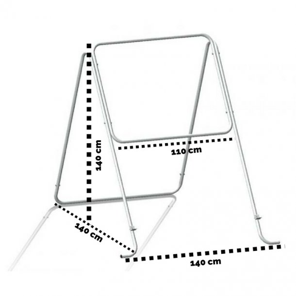 Holder til solpanel p 1,2*1,5 m