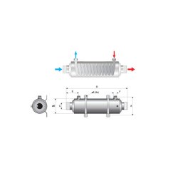 Varmeveksler Pool Pahln Titanium Saltvand Flere strrelser