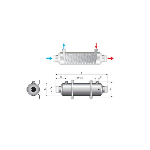 Varmeveksler Pool Pahln Titanium Saltvand Flere strrelser