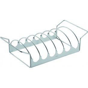 Rsle spareribs og stegholder