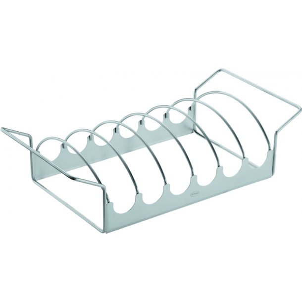 Rsle spareribs og stegholder