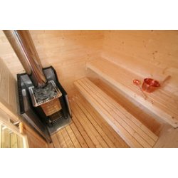 Sauna hytte med brndeovn - Kuikka