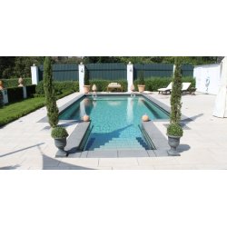 Rektangulr Pool Athen Kantflise Pakker