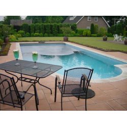 Kantflise Athen lige 500x300x35 mm - off whites