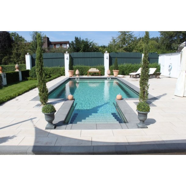 Kantflise Athen lige 500x300x35 mm - off whites