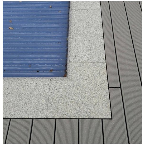 Rektangulr Pool Napoli Kantflise Pakker