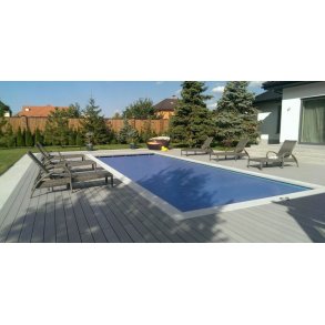 Rektangulr Pool Napoli Kantflise Pakker