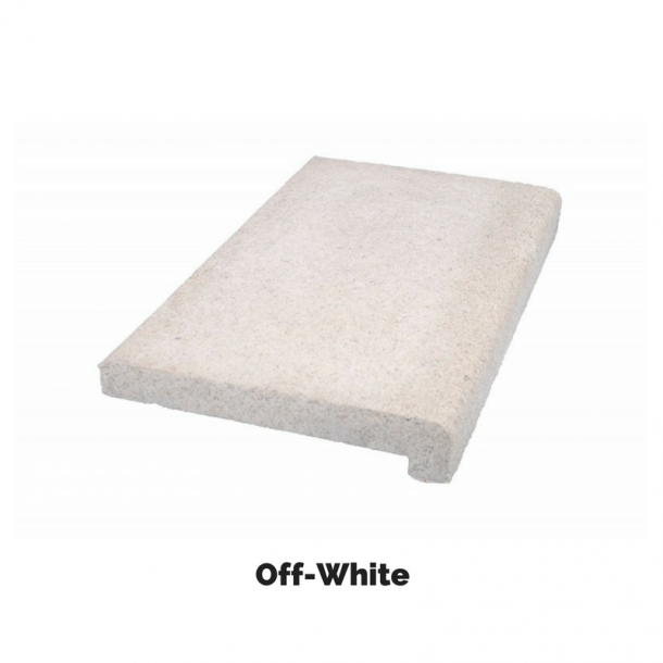 Kantflise Athen lige 500x300x35 mm - off whites