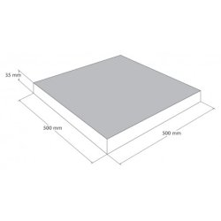 Rustica belgningsflise 500 x 500 x 35 mm