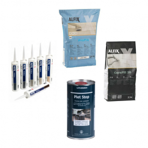 Rektangulr Pool Natura Tilbehrspakke Kantfliser