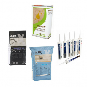 8-tals Pool Olympia Tilbehrspakke Kantfliser