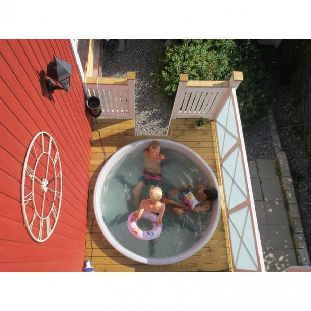 Citytub Gasovn Polyethylen-Thermowood - Azur bl