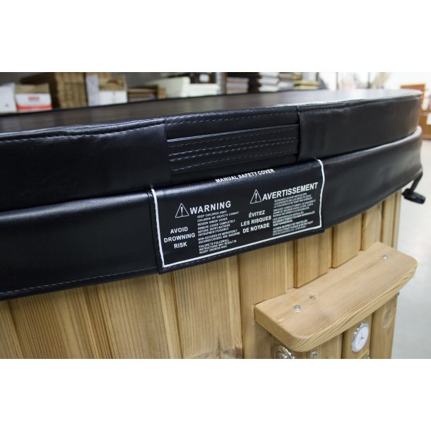 Isoleret lg 184 cm Sort - Til Topspa XS og Citytub