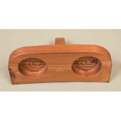 Kopholder til Vildmarksbad i varmebehandlet tr