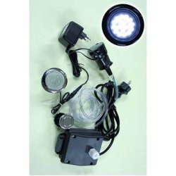 LED lampe med transformer og styrepanel