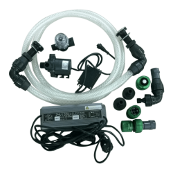 Gasovn St med Digital Termostat Styring inkl. tilslutningsst til Vildmarksbad 24 kW