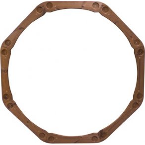 Topkant Thermowood til vildmarksbad 180 cm