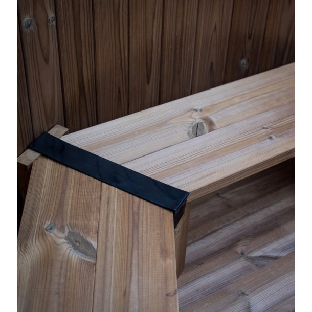 Vildmarksbad 180 cm - Koldtvandskar -Thermowood - Saml selv