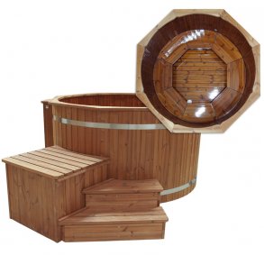 Vildmarksbad 180 cm Prestige elvarme, filtrering,