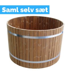 Vildmarksbad - Koldtvandskar - Thermowood - uden ovn - Saml Selv