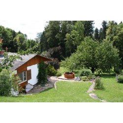 Vildmarksbad Udvendig ovn Special trappe Topkant Thermowood Saml selv