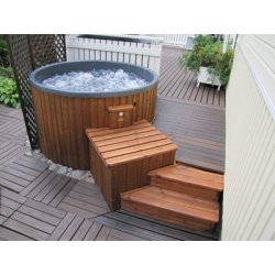 Udespa Topspa XS Grey Marble Topisoleret Wifi