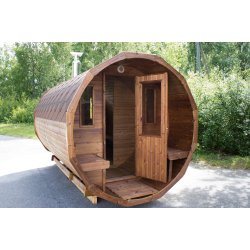 Sauna tnde Thermowood 350 cm Brndeovn Saml Selv