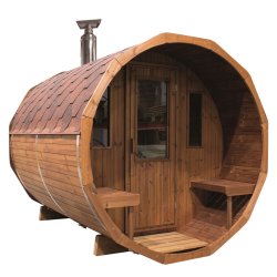 Sauna tnde Thermowood 350 cm Brndeovn Saml Selv