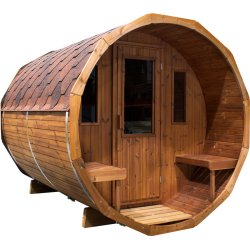 Sauna tnde Thermowood 350 cm Elovn Saml Selv