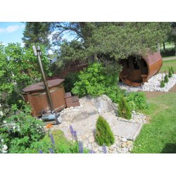 Sauna tnde Thermowood 350 cm Elovn Saml Selv