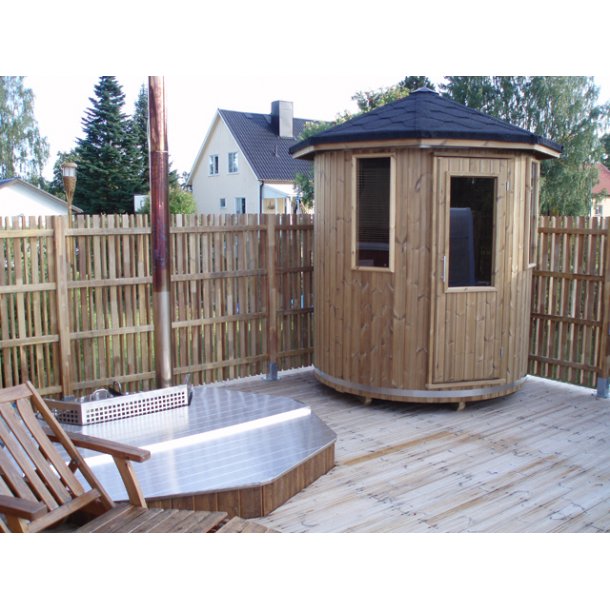 Sauna tnde Thermowood 180 Uden ovn - Saml Selv