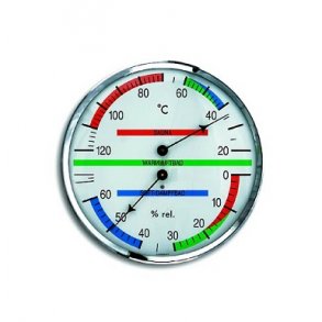 Sauna - termometer - hygrometer � 13,6 cm