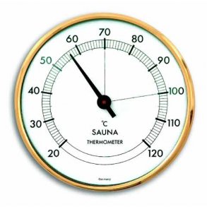 Sauna Termometer med metal ring