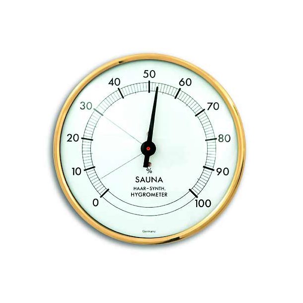 Sauna Hygrometer  10,2 cm Metal