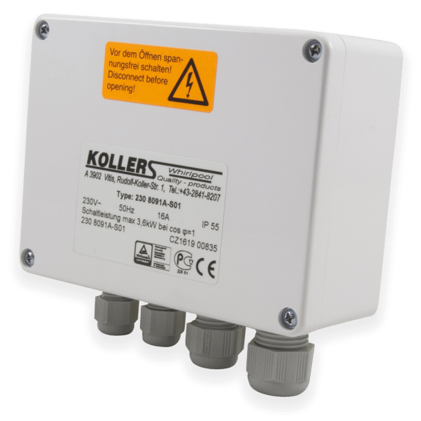 1, 2 og 3 Funktions Styringer til Spa