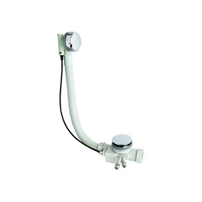 Af-overlb, 2 drn, crome inkl. kit