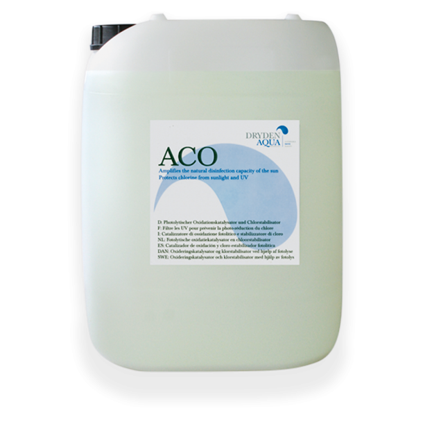 Aco 5 l sol- og UV beskyttelse til Calciumhypoklorit klor