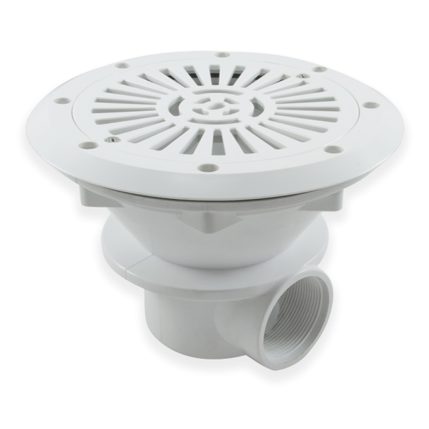 Bundudlb 21 cm, plast for beton og liner pools