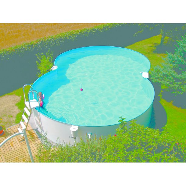 8-tal formet 1,2m dyb elba 0,8mm liner