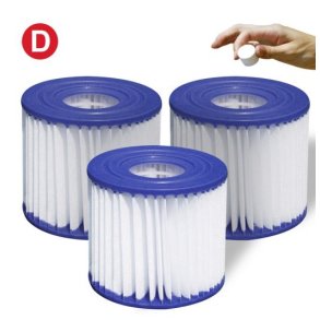 Patron filter m. indbygget klorinator type D