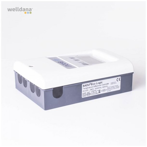 Fjernbetjening med tidsprogram til Badu frekvensstyret poolpumpe