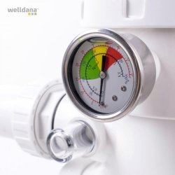 Sandfilter Glasfiber Topmonteret 6-vejs ventil Gr Flere Strrelser