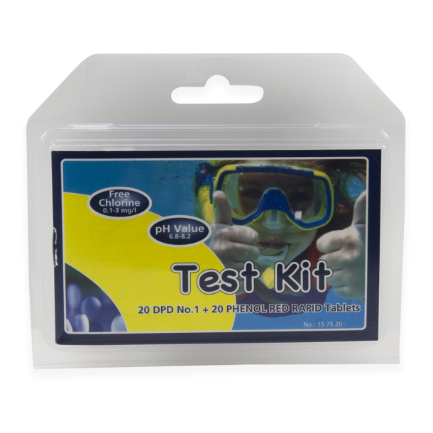 Mini pooltester klor / ph - testst